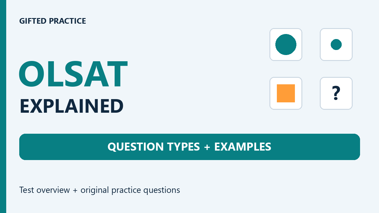OLSAT Test Explained: Format, Question Types & Sample Questions
